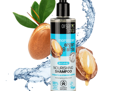 Organic Shop Shampoo cabello dañado argán 280ml