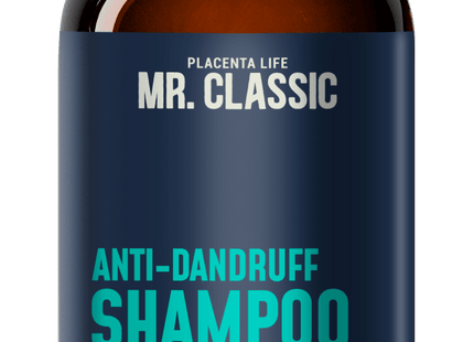 Shampoo Anticaspa Mr. Classic Placent Life | 400ml | Control efectivo de caspa y cuidado del cuero cabelludo irritado