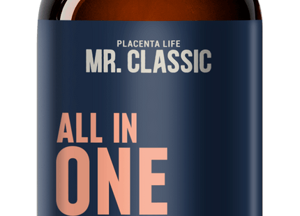 Shampoo All In One Mr. Classic Placent Life | 400ml | Limpieza total para cabello, barba y cuerpo | Ideal para hombres prácticos
