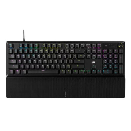 TECLADO GAMING RGB CORSAIR K70 CORE MECÁNICO ALÁMBRICO USB INGLÉS SWITCH ROJO CH-910981E-NA