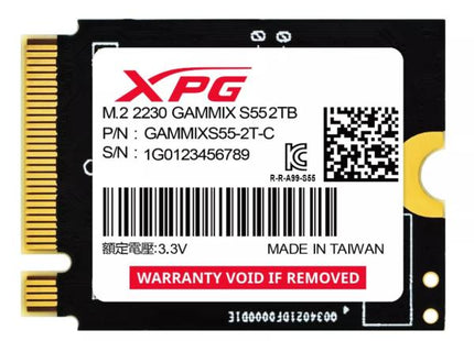 HD INTERNO SOLIDO 2TB SATA XPG GAMMIX S55 SGAMMIXS55-2T-C