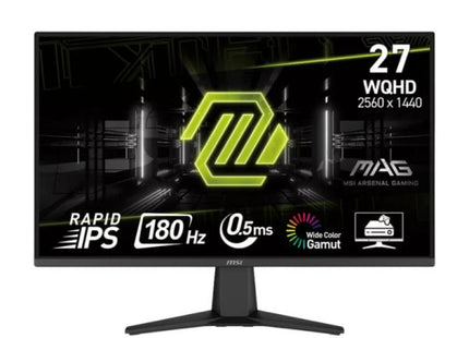 Monitor Gaming MSI MAG 275QF | 27” | QHD 2560 x 1440 | IPS | 170 Hz | FreeSync | HDMI | DisplayPort