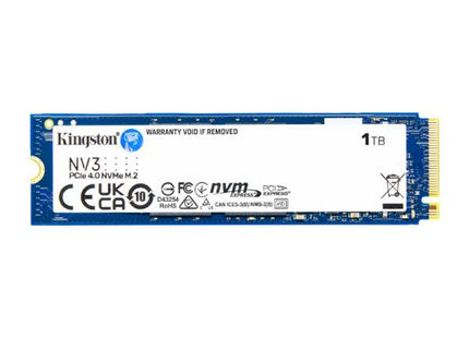 HD Interno Kingston NV3 1TB | M.2 | PCIe 4.0 | NVMe