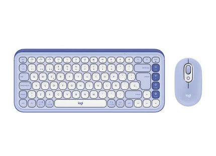 Teclado y Mouse Logitech POP Combo | Inalámbrico | Bluetooth | Personalizable