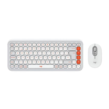 Teclado y Mouse Logitech POP Combo | Inalámbrico | Bluetooth | Diseño Compacto