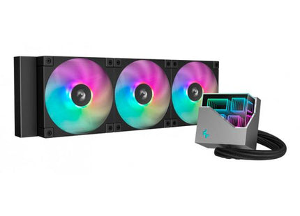 Enfriamiento Líquido DeepCool LT360 ARGB | 360mm | Triple Ventilador | Compatibilidad Universal