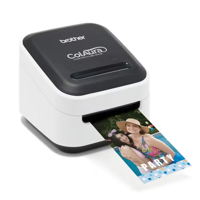 Impresora de Etiquetas y Fotos a Color Brother VC-500W Wi-Fi ZINK de hasta 50 mm