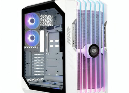 CASE GAMING RGB COOLER MASTER HAF 700 EVO ATX VIDRIO TEMPLADO 4 VENTILADORES 2 VENTILADORES FRONTALES Y 2 POSTERIORES H700E-WGNN-S00