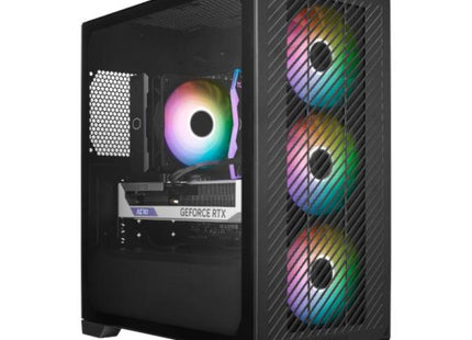 CASE GAMING RGB COOLER MASTER ELITE 301 MINI TOWER VENTILADORES 3 DE 120MM CON VIDRIO LATERAL Y MALLA FRONTAL E301-KGNN-S00