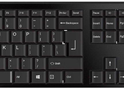 Teclado y Mouse SlimStar 8000SE Inalámbrico | Receptor USB | Español | Diseño Slim