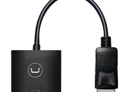 ADAPTADOR UNNO AD3004BK DISPLAYPORT A HDMI