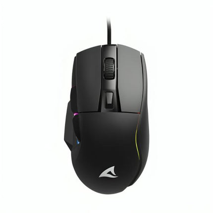 Mouse Gaming Sharkoon SGM35 | Alámbrico | RGB | 6400 DPI | 6 Botones | Ergonómico