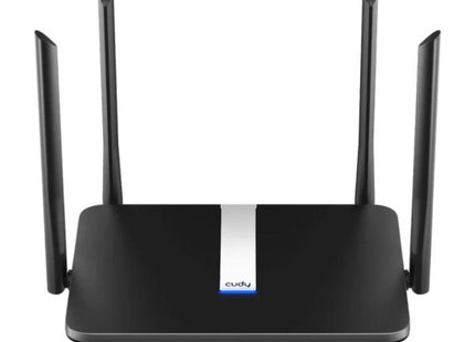 Router Inalámbrico Cudy X6 2.0 | AX1800 | Wi-Fi 6 | Doble Banda 5GHz | Gigabit | Cudy Mesh