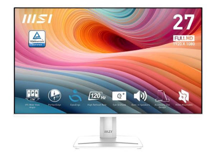 Monitor MSI PRO MP275W E2 | 27” | Full HD 1920 x 1080 | IPS | 120 Hz | Adaptive Sync