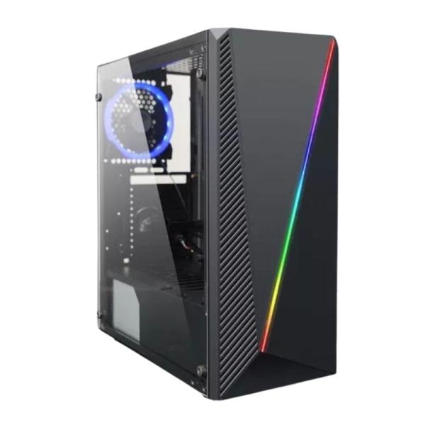 Case Eagle Warrior CG05AKRA001C | Micro ATX | Metálico con LED | 4 Slots | W200×L320×H380 mm