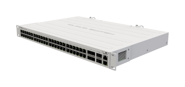 MikroTik Switch 48 Gigabit y 4 SFP+, CRS354-48G-4S+2Q+RM
