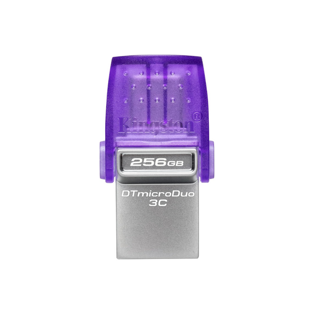 Memoria USB Kingston DT Duo 3C G3 | 256GB | USB-A y USB-C | 200MB/s | DTDUO3CG3/256GB