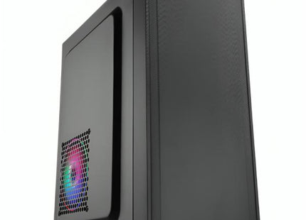 Case CM03Q1RA001C Micro ATX | USB 2.0 x2 | HD Audio | Fuente de Poder 600W | Negro