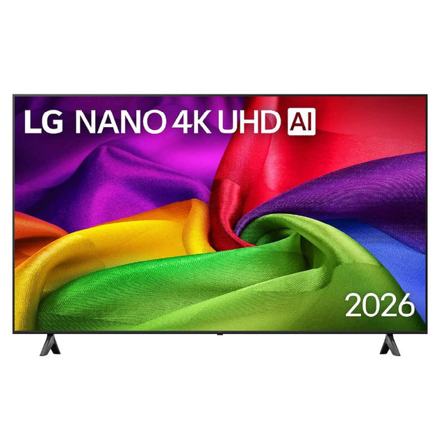 LG televisor 65" UHD 4K Nano 65NU800BPSB, vista frontal