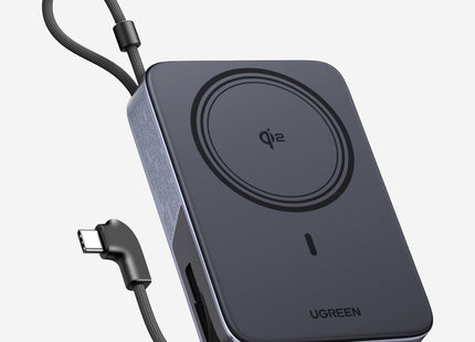 Ugreen Power Bank PB568 10000mAh Qi2 15W, 65176B