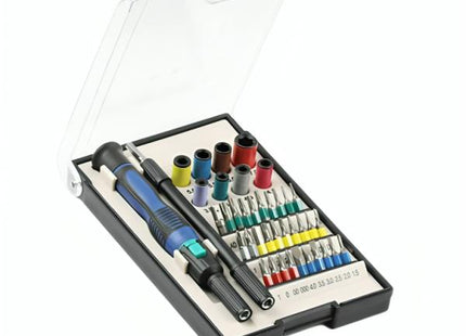 Set de Destornilladores Sprotek STD-6235 | 40 Piezas | Multicomponentes | Estuche Compacto