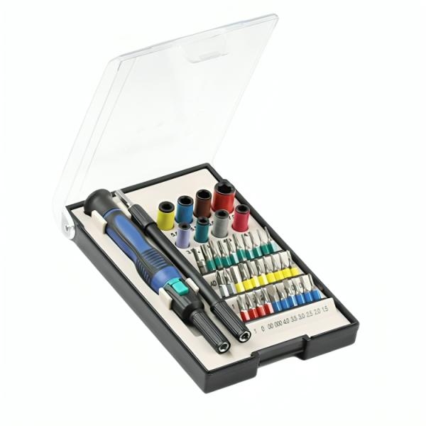 Set de Destornilladores Sprotek STD-6235 | 40 Piezas | Multicomponentes | Estuche Compacto