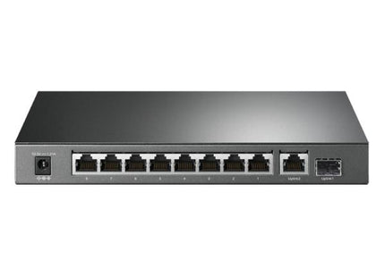 SWITCH TP LINK TL-SG1210P(UN) 9 PUERTOS RJ45 1 PUERTO SFP GIGABIT 10/100/1000 MBPS NO ADMINISTRABLE