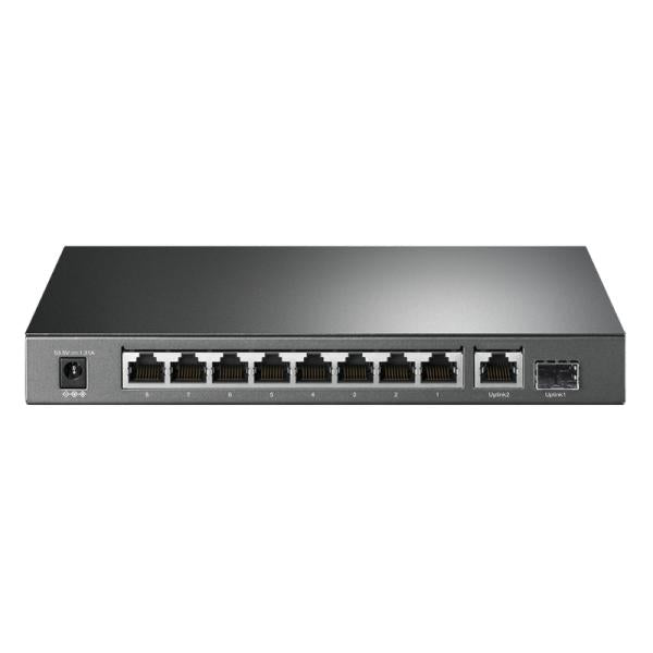 SWITCH TP LINK TL-SG1210P(UN) 9 PUERTOS RJ45 1 PUERTO SFP GIGABIT 10/100/1000 MBPS NO ADMINISTRABLE