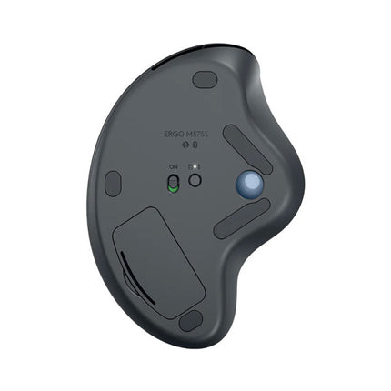Mouse Trackball Logitech Ergo M575S | Inalámbrico Bluetooth + Receptor USB