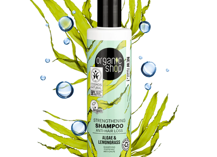 Organic Shop Shampoo anticaída algas y limoncillo 280ml