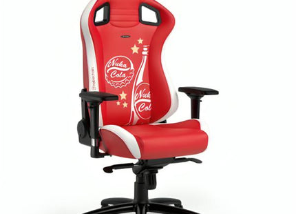 SILLA GAMING NOBLECHAIRS  EPIC EDICIÓN FALLOUT NUKA COLA CUERO SINTÉTICO NBL-PU-FNC-001
