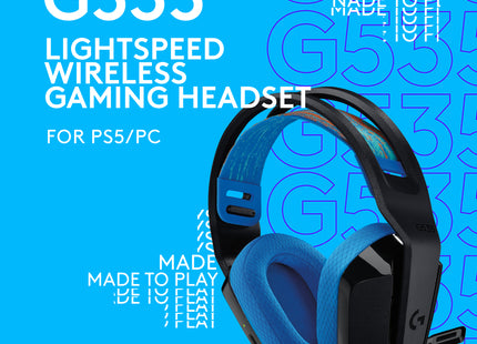 Headset Inalámbrico Logitech G535 LIGHTSPEED | Micrófono Flip-to-Mute