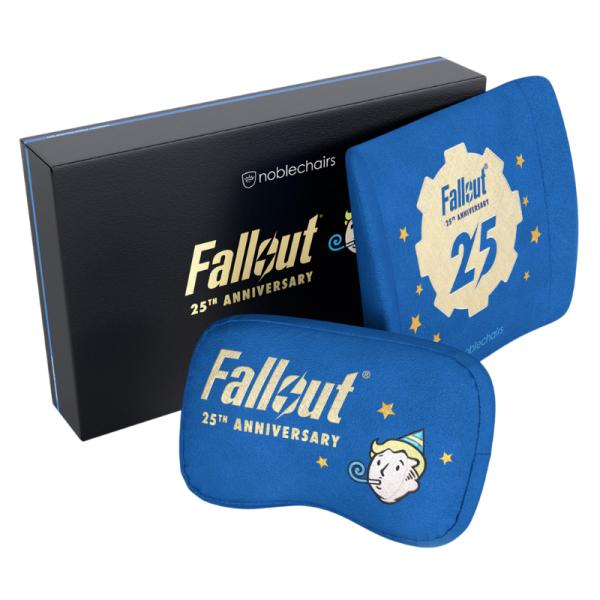Juego completo almohadas Noblechairs Fallout 25 aniversario vista frontal