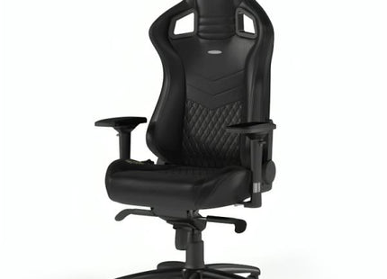 SILLA GAMING NOBLECHAIRS  EPIC CUERO AUTENTICO NBL-RL-BLA-001