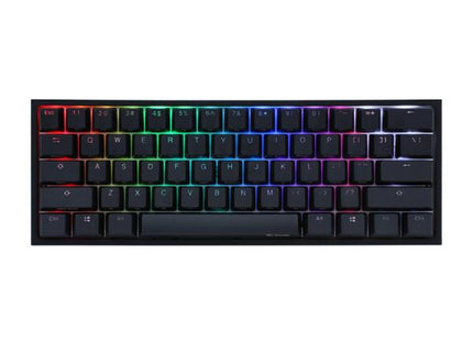 TECLADO GAMING RGB DUCKY ONE 2 PRO MINI MECÁNICO USB-C ESPAÑOL SWITCH CAFÉ DKON2061ST-BESPDAZT2