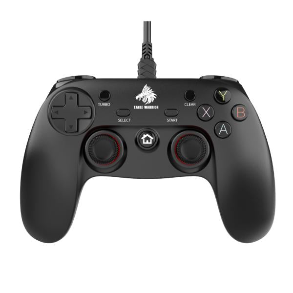 Game Pad Eagle Warrior EG-C1059T | Alámbrico USB | Compatible Android | PC | PS3 | Xbox | XInput