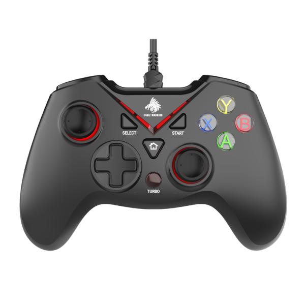 Game Pad Eagle Warrior EG-C1070T | Alámbrico USB | Compatible Android | PC | PS3 | XInput