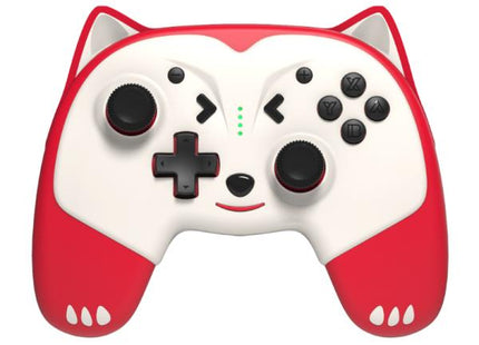 Gamepad Eagle Warrior EG09B | Inalámbrico | Bluetooth | Compatible con Nintendo Switch | Rojo