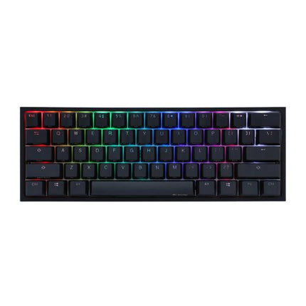 TECLADO GAMING RGB DUCKY ONE 2 PRO MINI MECÁNICO USB-C ESPAÑOL SWITCH ROJO SILENCIOSO DKON2061ST-SESPDAZT2