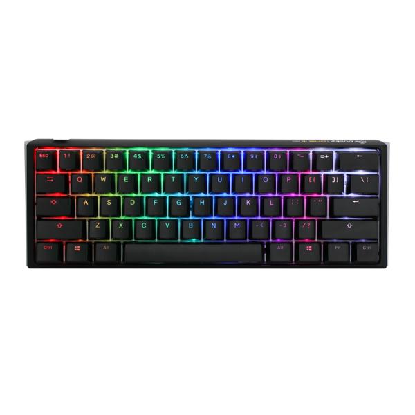 TECLADO GAMING RGB DUCKY ONE 3 MINI MECÁNICO USB-C ESPAÑOL SWITCH CAFÉ DKON2161ST-BESPDCLAWSC1