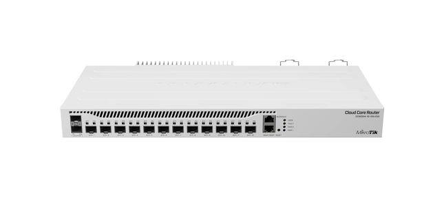 MikroTik Router 12 SFP+ y 2 SFP28, CCR2004-1G-12S+2XS