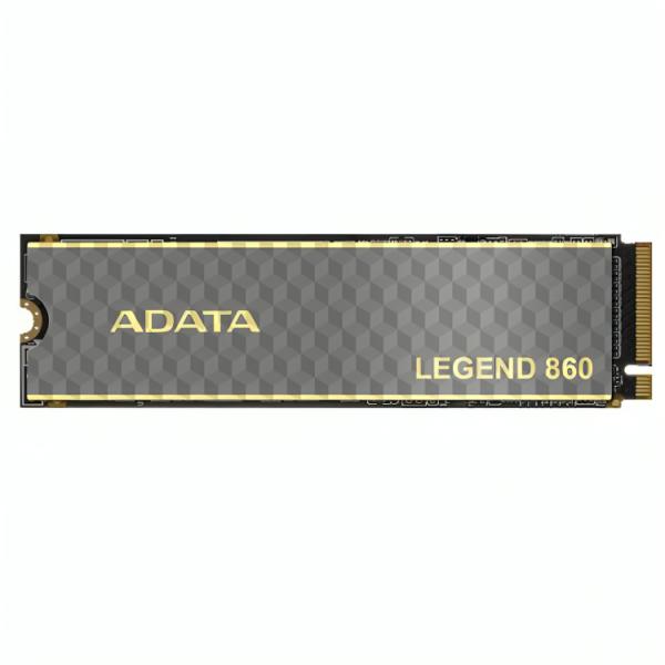 Disco Duro Interno SSD ADATA LEGEND 860 | 1TB | M.2 PCIe NVMe 2.0 | 6,000MB/s Lectura | 5,000MB/s Escritura | SLEG-860-1000GCS