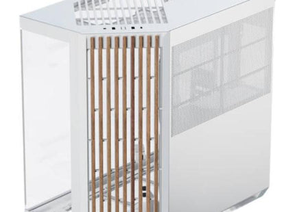 CASE APNX V1-W-WT-V1 TORRE MEDIA PANEL LATERAL DE MADERA 2 PUERTOS USB 3.0 Y 1 PUERTO USB-C APCM-VI01103.21