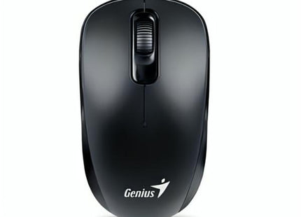 Mouse Genius DX-110 en ángulo mostrando diseño ergonómico completo
