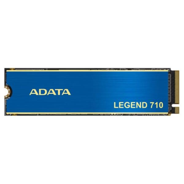 HD INTERNO SOLIDO 256GB ADATA LEGEND 710 PCle GEN3 x4 M.2 2.400MB/S / 1.800MB/S  ALEG-710-256GCS