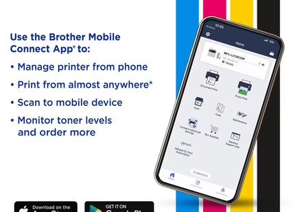Impresora Multifuncional Brother MFC-L3720CDW a Color Wi-Fi Doble Banda Dúplex con Fax