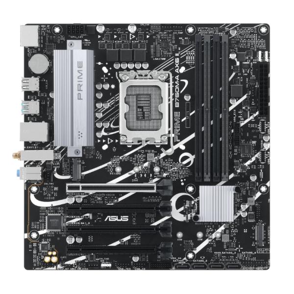Tarjeta Madre ASUS PRIME B760M-A AX6 II-GSI | LGA1700 | mATX | DDR5 | Wi-Fi 6 | 90MB1JH0-MVABY1