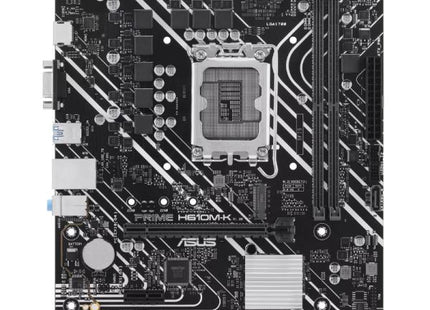 TARJETA MADRE ASUS PRIME H610M-K LGA1700 MICRO-ATX DDR5 90MB1GA0-M0EAY0