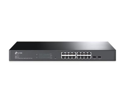 SWITCH TP LINK SG2218(UN) OMADA 16 PUERTOS GIGABIT Y 2 RANURAS SFP 10/100/1000 MBPS