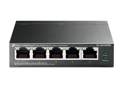 SWITCH TP LINK TL-SG105PE(UN) 5 PUERTOS RJ45 10/100/1000 MBPS